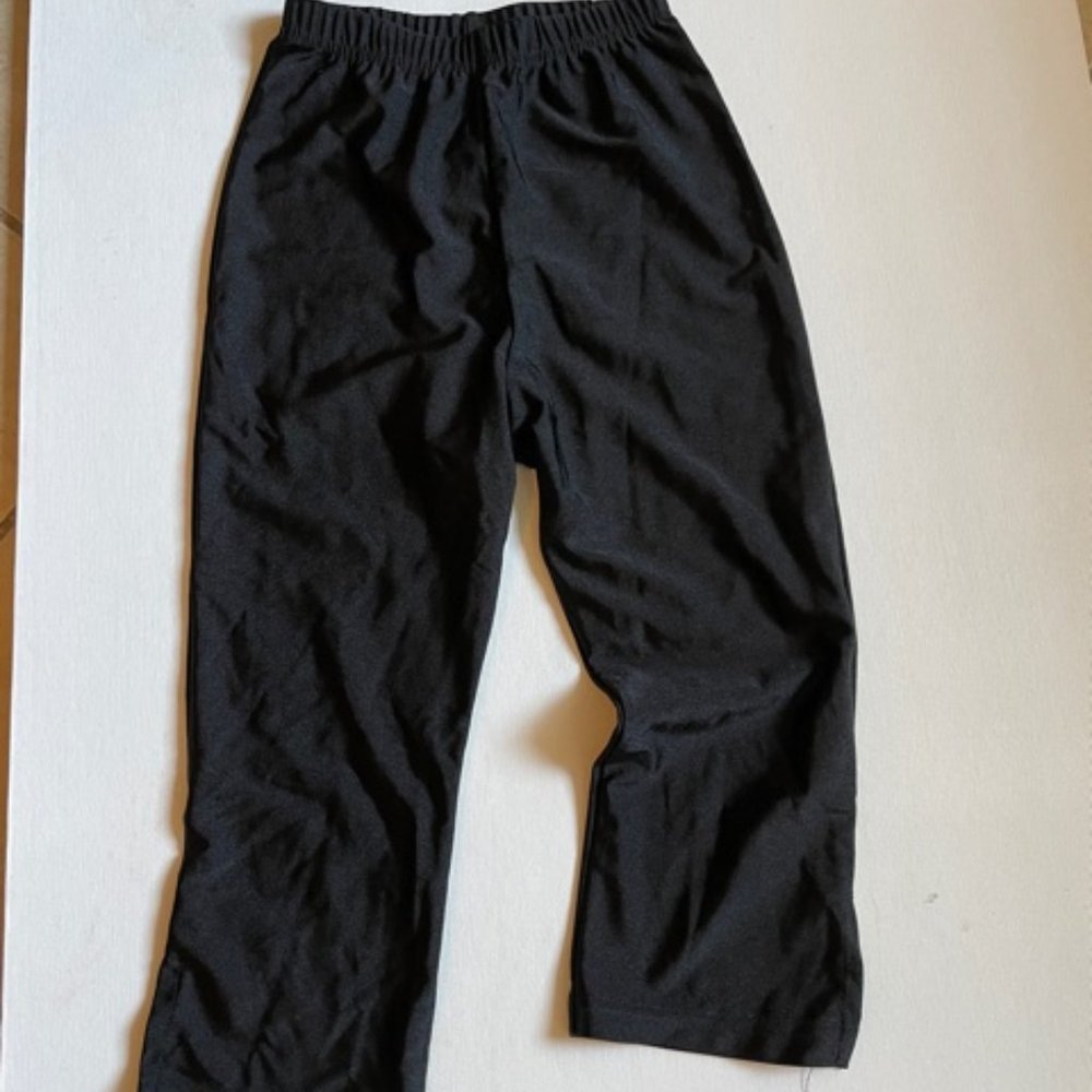 Revolution Dancewear black dance pants sz (7- 10)